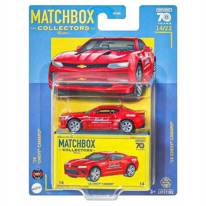 MATCHBOX Collectors - '16 Chevy Camaro
