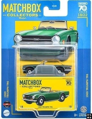 MATCHBOX Collectors - 1969 Triumph TR6