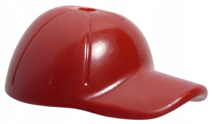 Lego Czapka z Daszkiem Ciemno Czerwona
