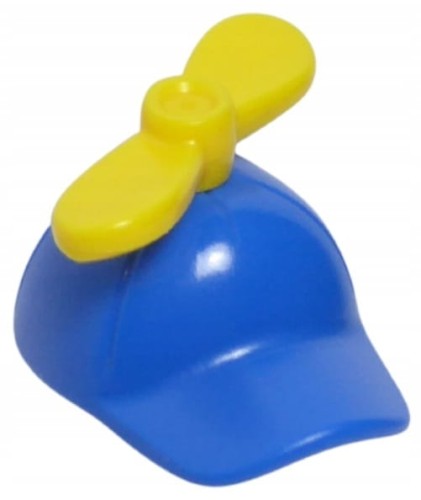 Lego Czapka z Daszkiem Niebieska i Żółte Śmigiełko