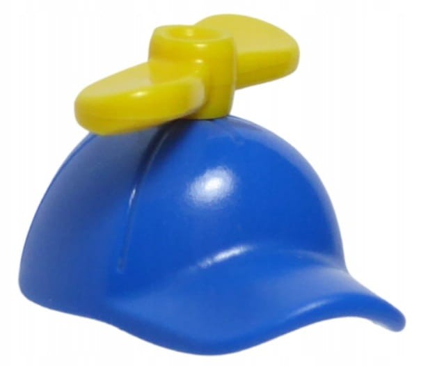 Lego Czapka z Daszkiem Niebieska i Żółte Śmigiełko